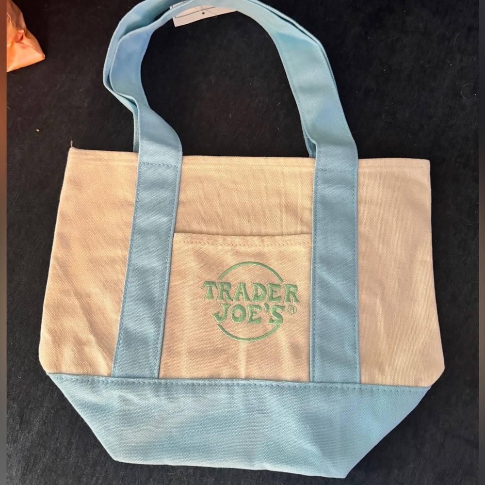 Baby Blue Easter Mini Trader Joe’s Tote Bag